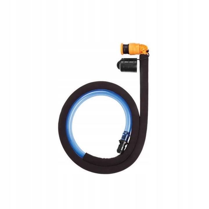 Szigetelt csőkészlet Source Winter Tube Kit hidratációs rendszerhez, 69cm, fekete