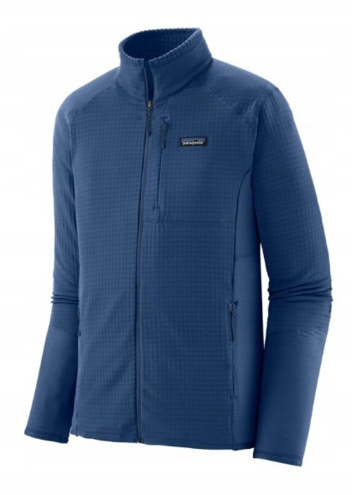 Мъжко яке R1 Jkt, Patagonia, Текстил, Син