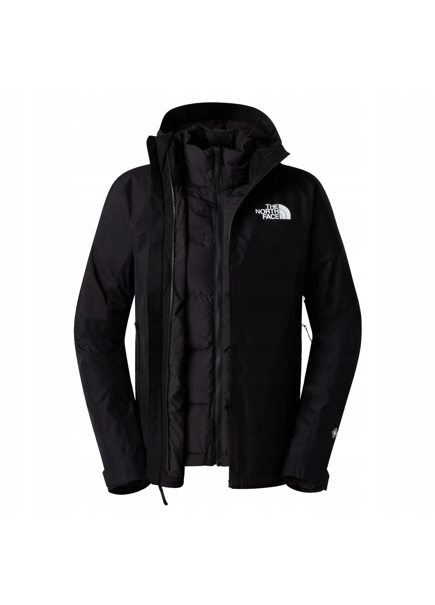 Geaca de dama The North Face Mountain Light, Gore-Tex, neagra, L