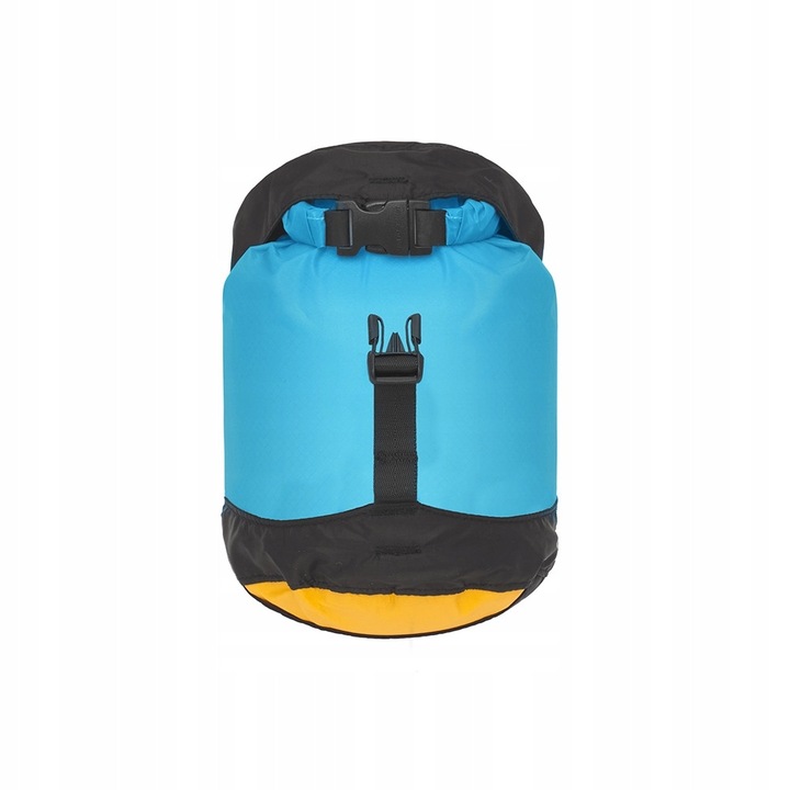Sac de compresie Sea To Summit Evac Ultralight 3 L, nylon 30D, impermeabil, 13,2x13,2x26,7 cm, Blue Atoll