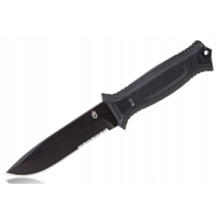 Cutit Gerber StrongArm, lama 12,2cm, maner nylon, negru