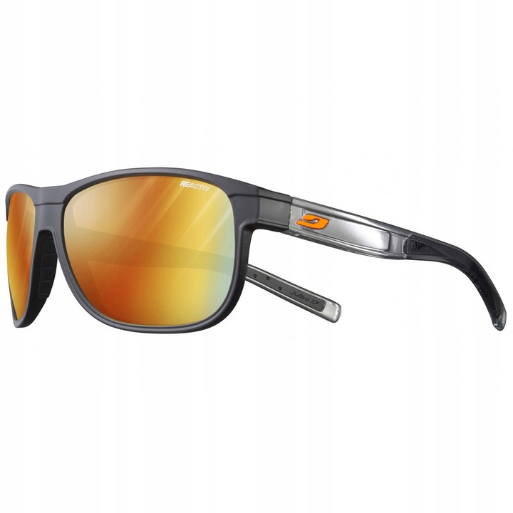Слънчеви очила Julbo Renegade M, унисекс, фотохроматични 1-3, черни, комплект с калъф