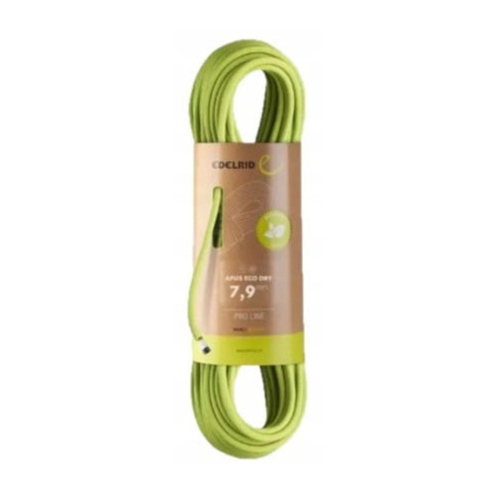 Lina Apus Eco Dry 60m, EDELRID, 7,90mm, rezistenta la apa, multicolor