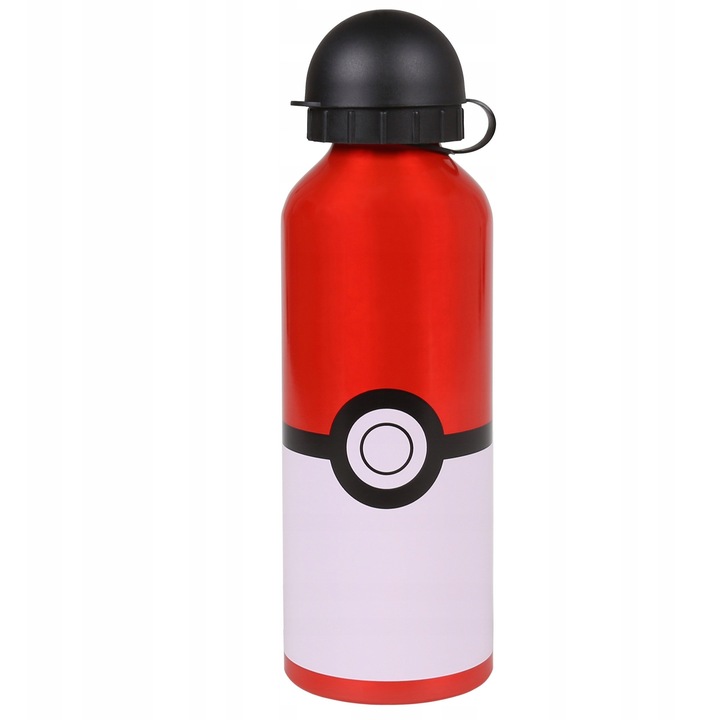 Бутилка Pokemon, 500мл, Poke Ball, червена