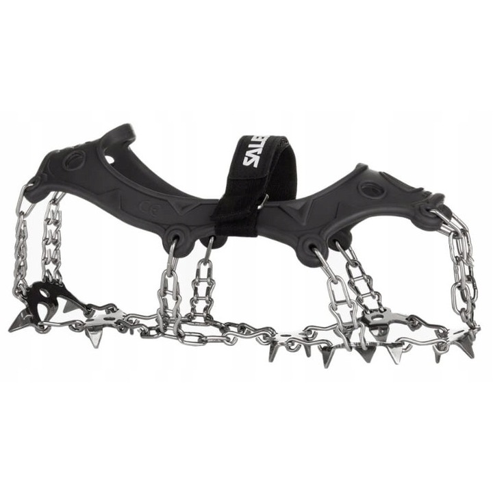 Raczki Salewa Mnt Spike, 18 colti, inox, pentru trekking, unisex, 39-42, cu torba de protectie