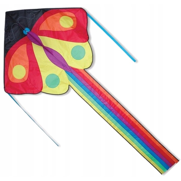 Zmeu mare cu forma de fluture, Marine, 119x232.5cm, multicolor