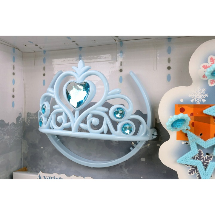 Set papusa 29cm, Mega Creative, garderoba cu 10 rochii, accesorii, multicolor