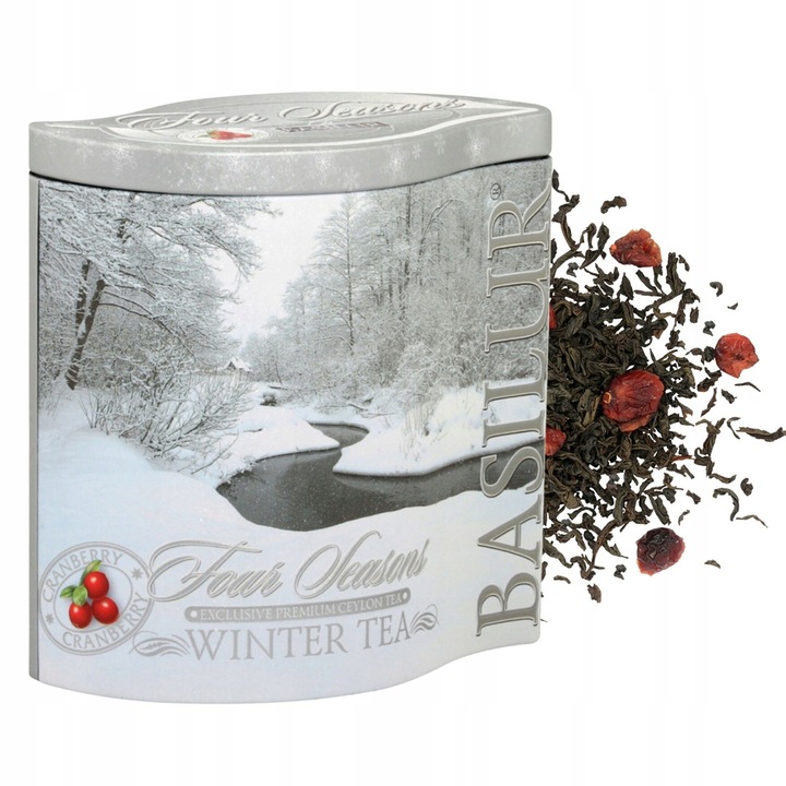 Ceai Basilur Iarna, 3 cutii, negru, 100g