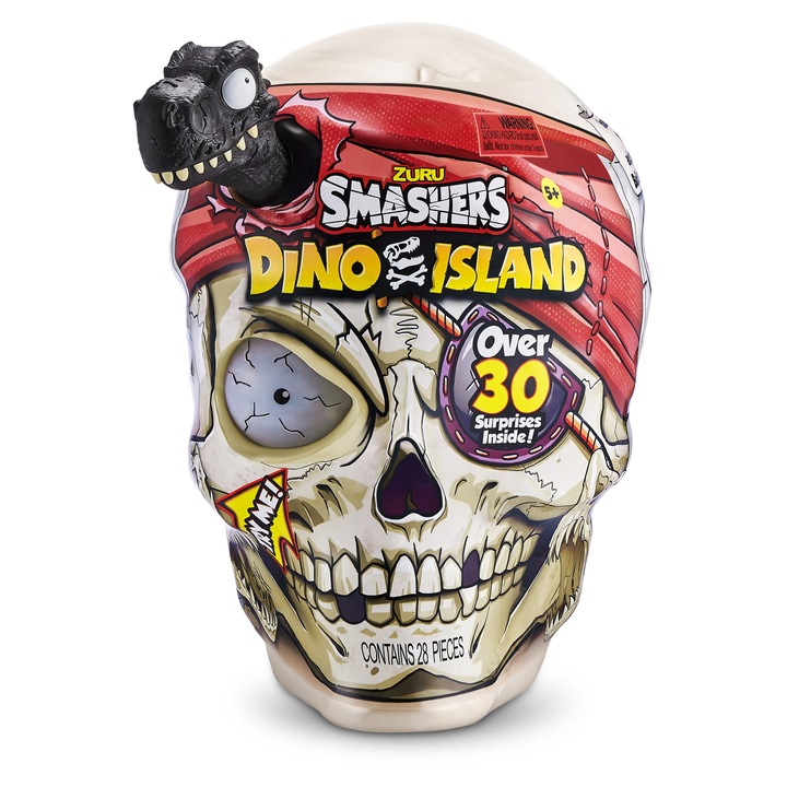 Interaktív gyerekjáték, ZURU, Smashers Dino Island Mega, többszínű, 5 év+