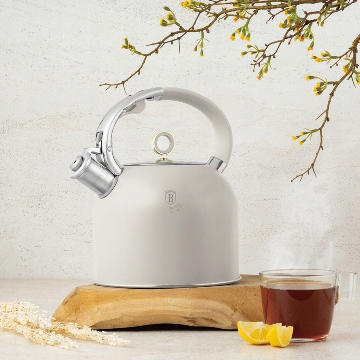 BerlingerHaus Sahara Collection 3L teáskanna, rozsdamentes acél, elegáns design