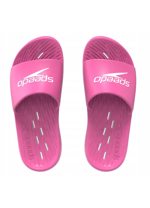 Speedo gyerek papucs, Slide modell, lila, szintetikus anyag, csúszásmentes, medencéhez és strandhoz, 31 EU