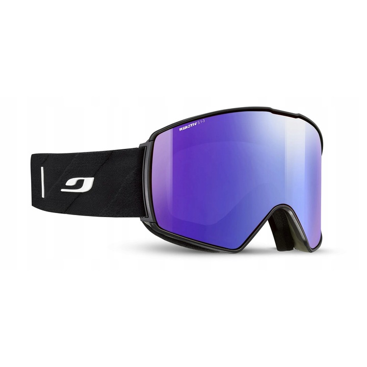 Ochelari de schi Julbo LAUNCHER, fotochromatici REACTIV 1-3 High Contrast, tehnologie NTS, multicolor, XXL