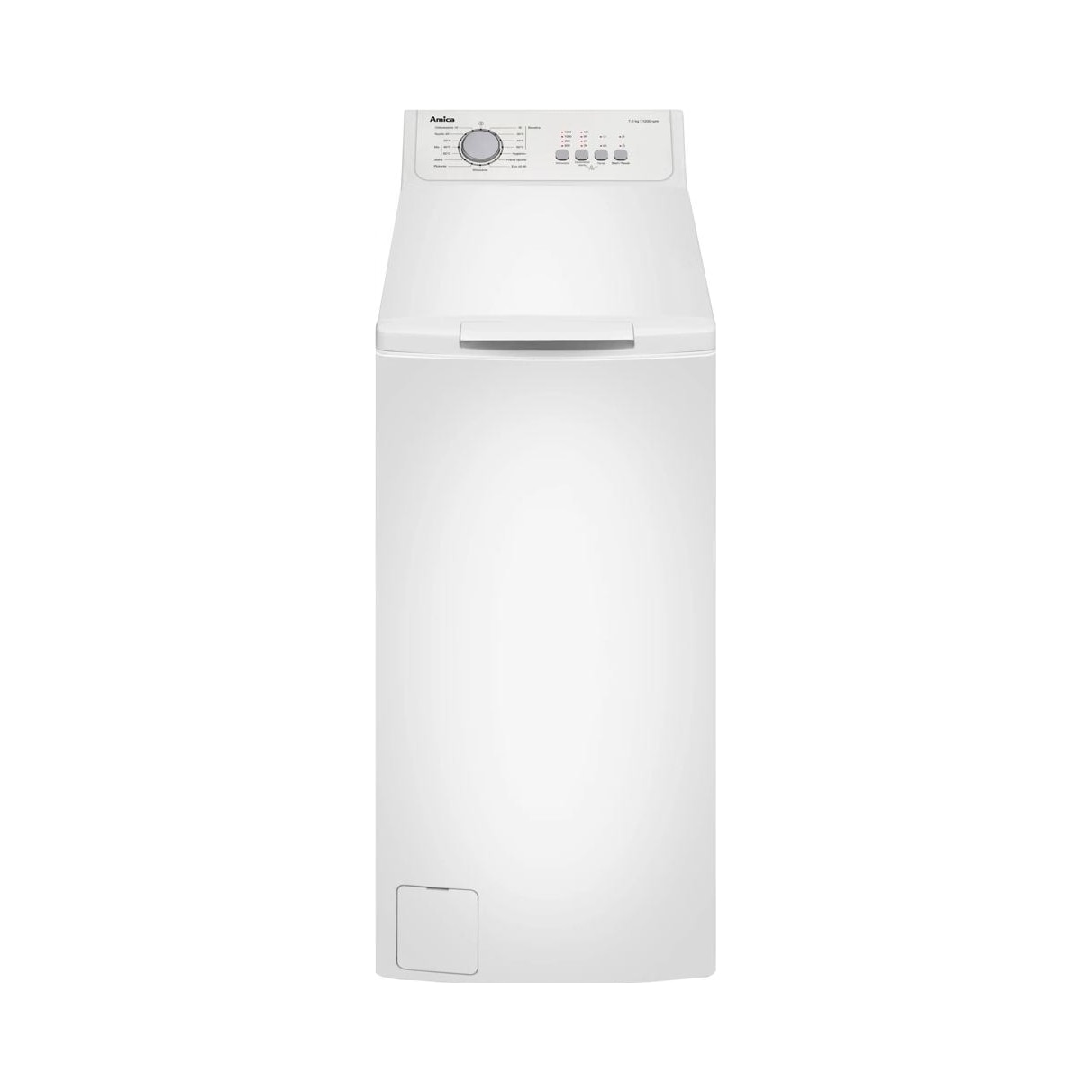 Masina de spalat rufe Amica AGA3T712ANi 7kg 1200rpm 15 programe alb 40cm