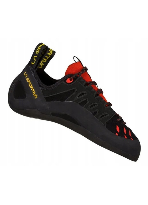 Pantofi sport barbati La Sportiva Tarantulace, confortabili, piele naturala, negru/rosu