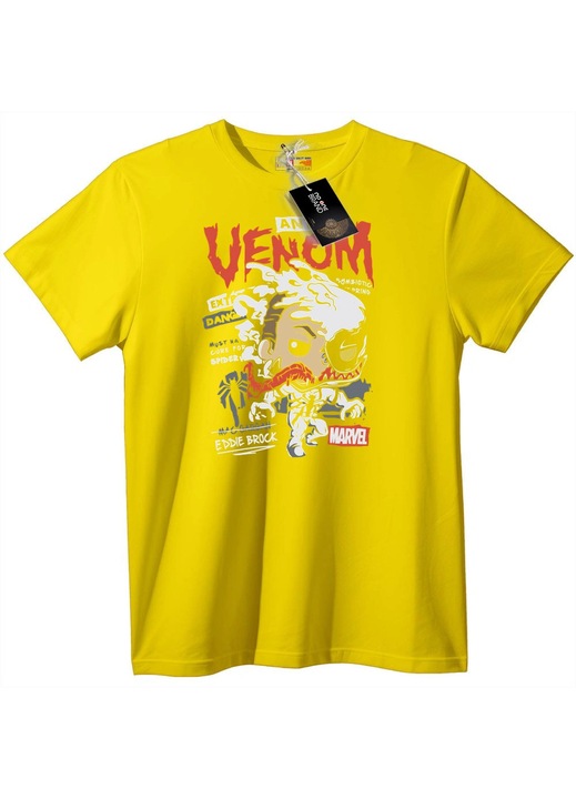 Tricou Venom Simbiot, Galben