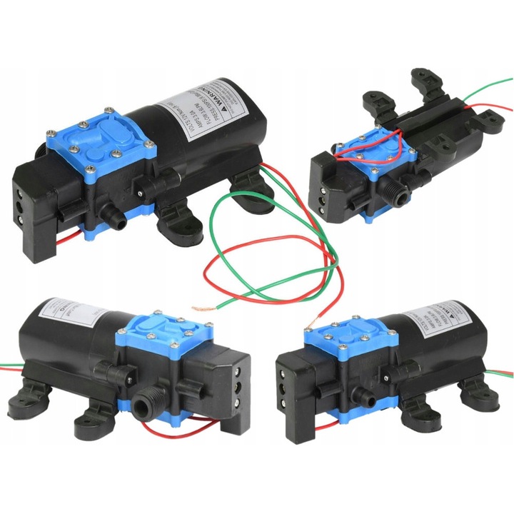 Pompa pentru stropit 12V Pi-Tec, auto stop, 3,6l/min, 6,8bar