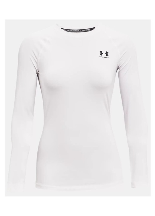 Tricou sport dama, Under Armour, antrenament, maneca lunga, alb, XL INTL