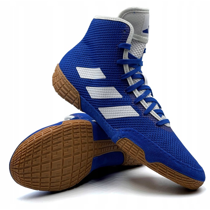 Pantofi de lupte adidas Tech Fall 2.0, albastru