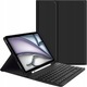 Husa cu tastatura GOOJODOQ pentru iPad Air 6 M2 11" 2024/5, wireless, magnetic, negru