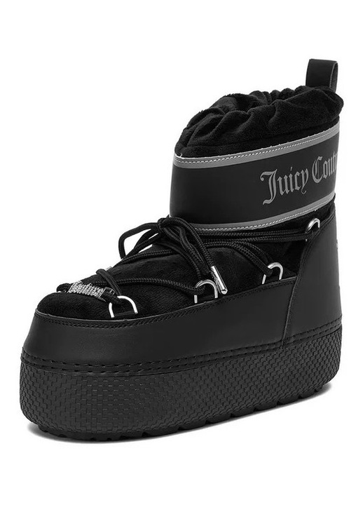 Cizme de zapada dama Juicy Couture, originale, culoare neagra, material impermeabil, 39-40 EU