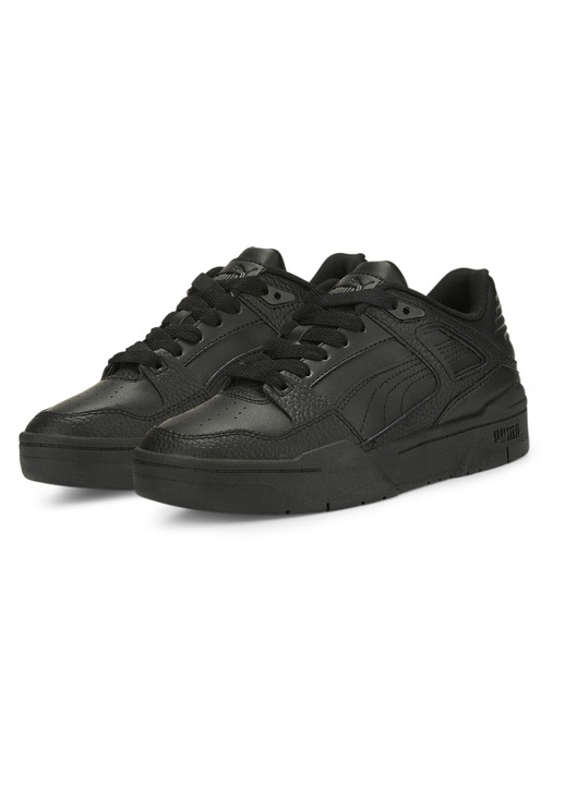 Детски обувки, Puma, Slipstream, естествена кожа, черен, за момичета и момчета, 36 EU
