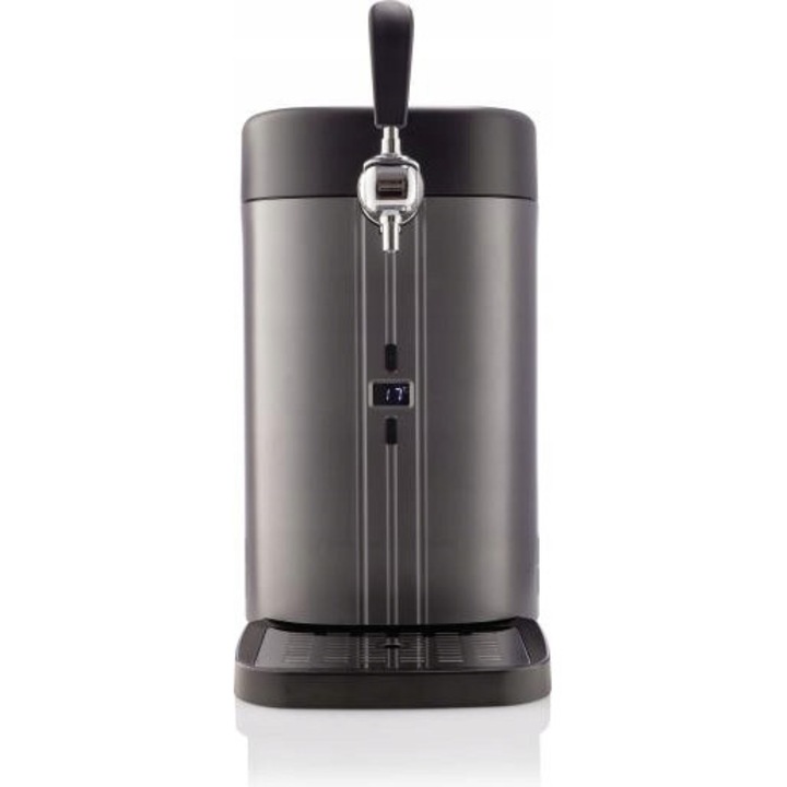Dozator de bere Gorenje, 5l, temperatura 3-12°C, cu tava de scurgere detasabila, negru, 270x340x380mm