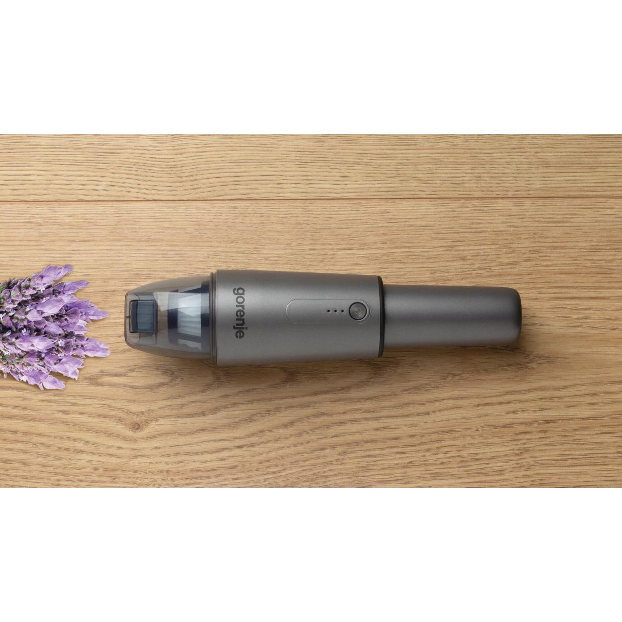 Aspirator fara fir Gorenje, model MVC72HGA, 10W, HEPA, antracit, 0.1l