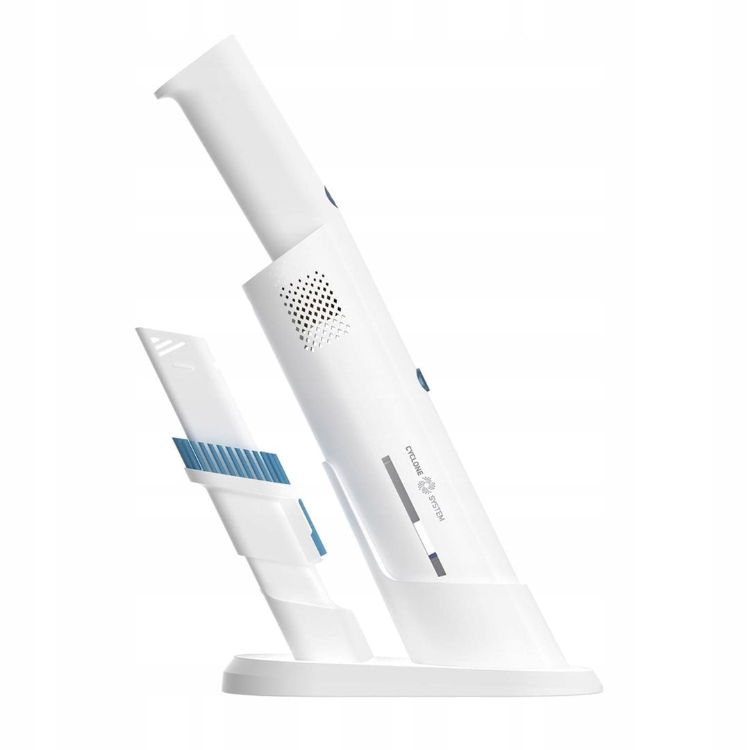 Aspirator manual Taurus Liberty Digital, 120W, alb, 430x110x170mm, fara sac