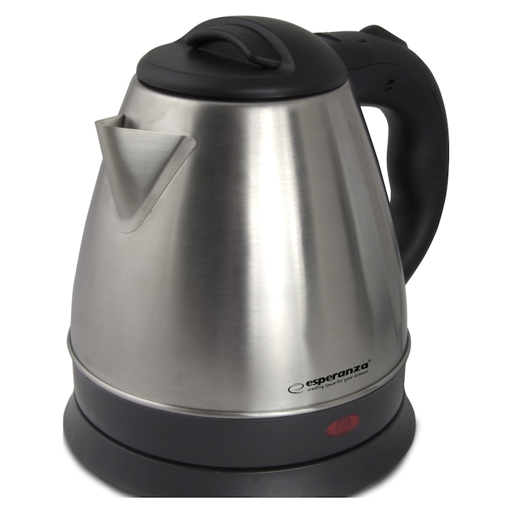 Ceainic Electric Fara Fir MPM 2200W, 1.7L, Gri Grafit, Filtru