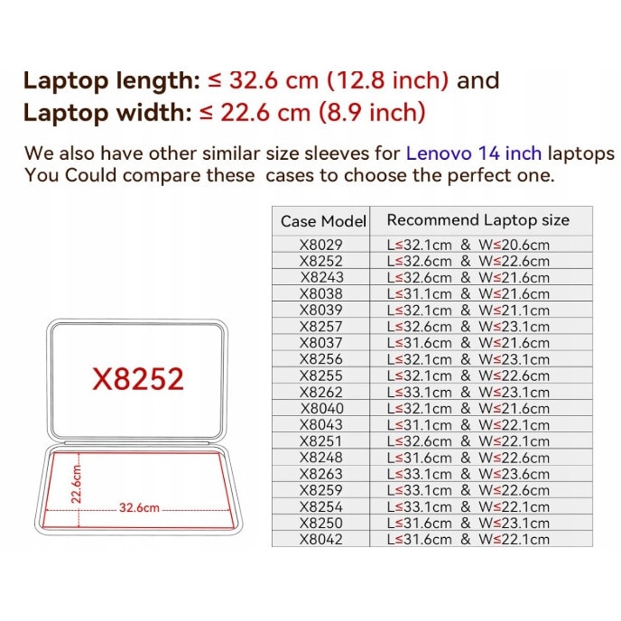 Futeral laptop 14 inch Smatree, rezistent la socuri, design modern, negru, 33x22,8x2,7cm