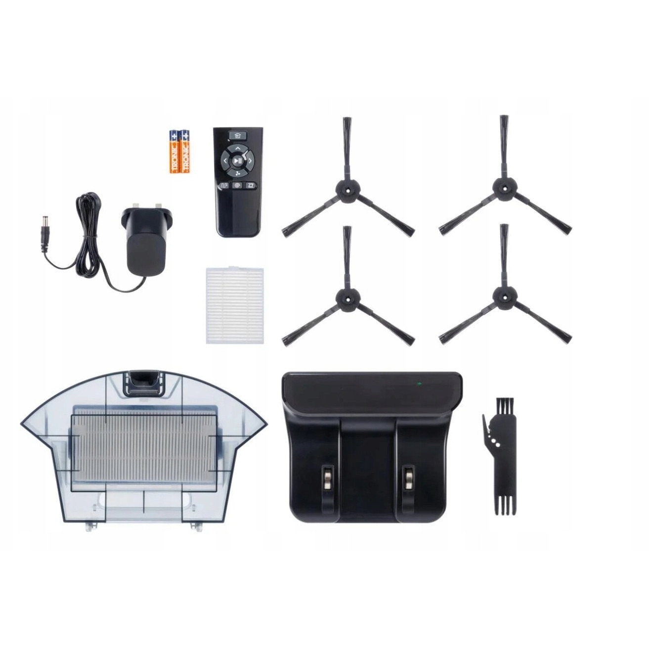 Robot de curatare Silvercrest SSRA D3, 5 moduri de curatare, negru, 325x79mm