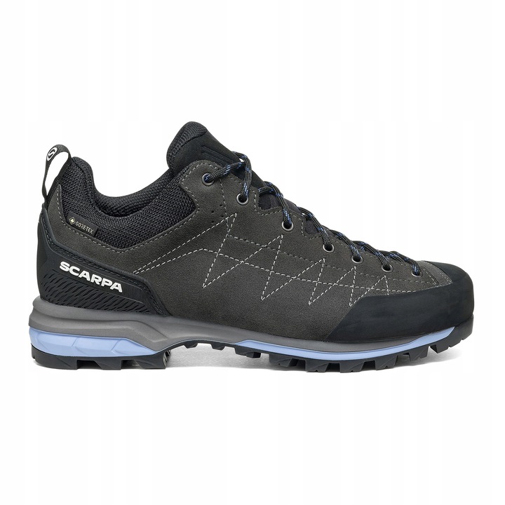 Дамски спортни обувки Scarpa, Сиви, Естествена кожа, Сив