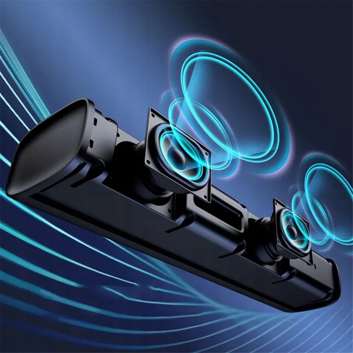 Soundbar 50W Bluetooth 5.3 pentru muzica si film