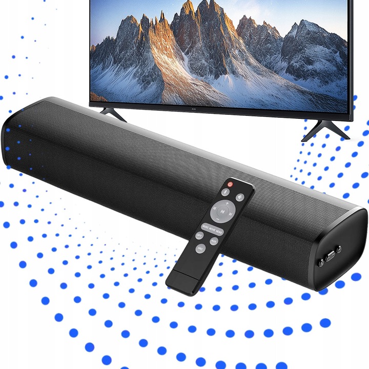 Soundbar 50W Bluetooth 5.3 pentru muzica si film