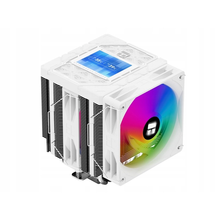 Racire procesor Thermalright Peerless Assassin 120 Vision ARGB, alb, 125x138x162mm