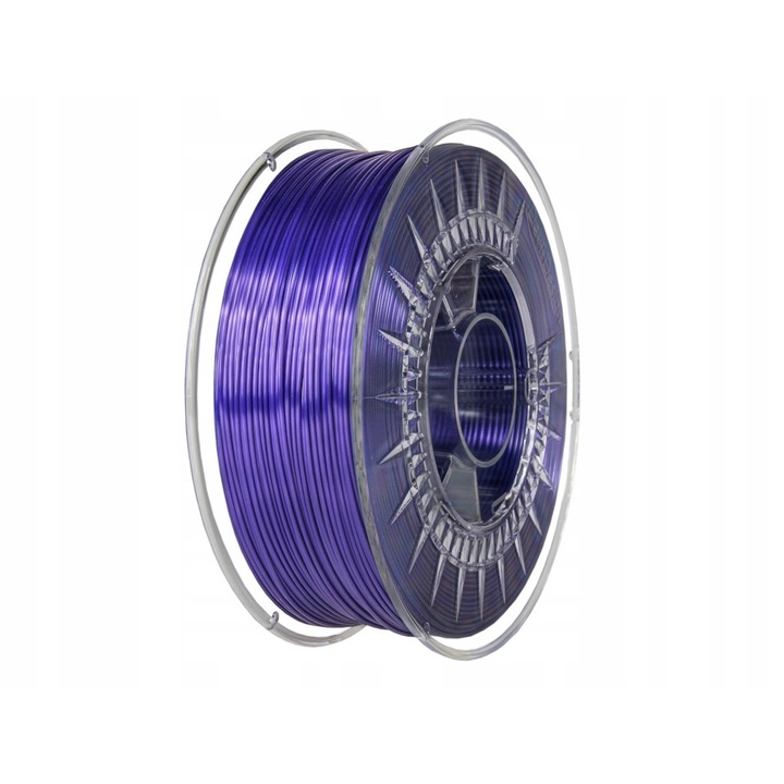 Devil Design Silk 3D nyomtatószál 1kg 1,75mm Szuper lila, biológiailag lebomló, UV-álló