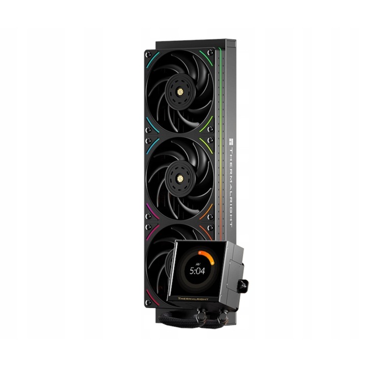 Thermalright Peerless Vision 360 vízhűtés, 3 db 120mm ventilátor, fekete