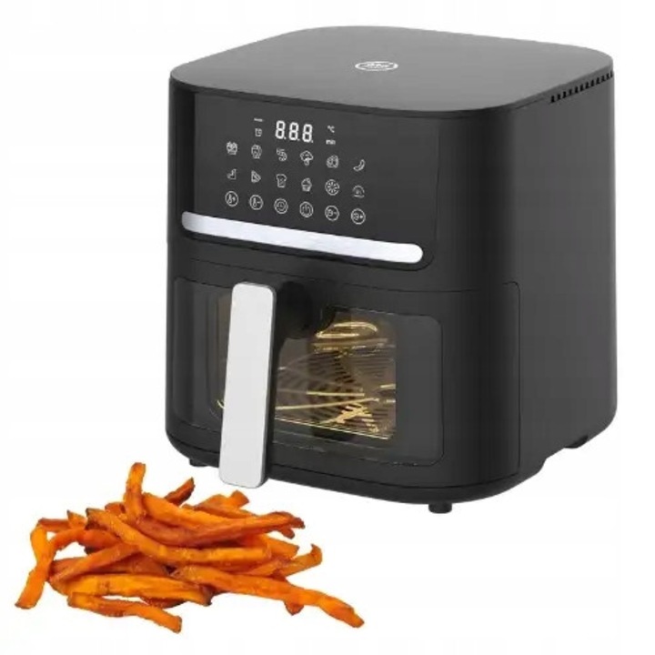 Фритюрник MG Frytownica 6,5L, 1600W, с прозорец, 12 програми