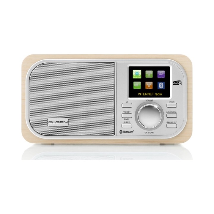 Radio internet GoGEN IR237BTDAB Bluetooth DAB+ FM color 21x13.2x11.2cm
