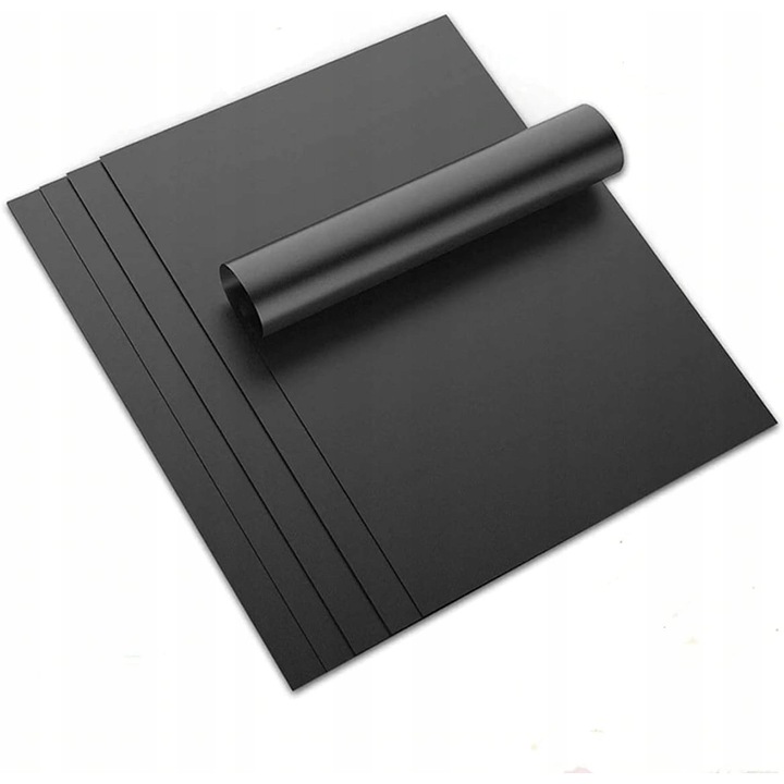 Set ustensile gratar, mata grillowa BBQ, 5 bucati, 40x33cm