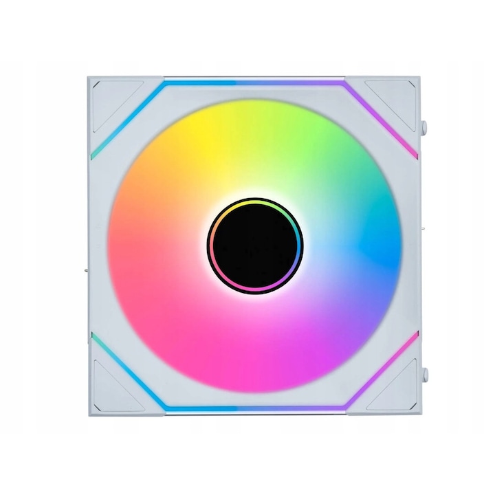 Ventilator PC Lian Li UNI FAN SL-INF Wireless 140 ARGB Reverse PWM Alb 140mm