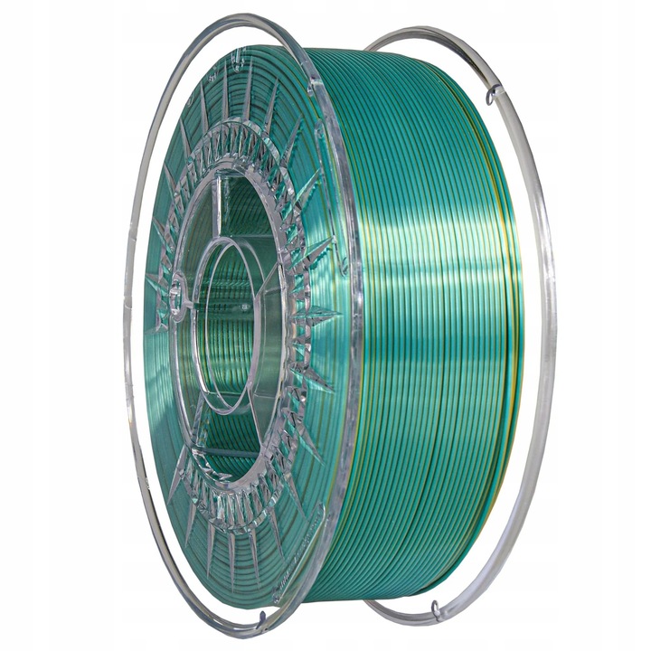 3D SILK Filament 1kg 1,75mm Hideg zöld/arany