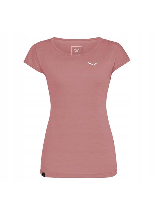 Tricou sport dama SALEWA Puez Melange Dry, alpinism, roz