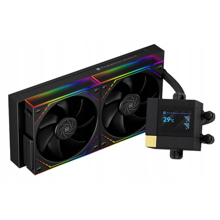 Racire procesor, Thermalright, Core Matrix 240 Vision ARGB, negru, set