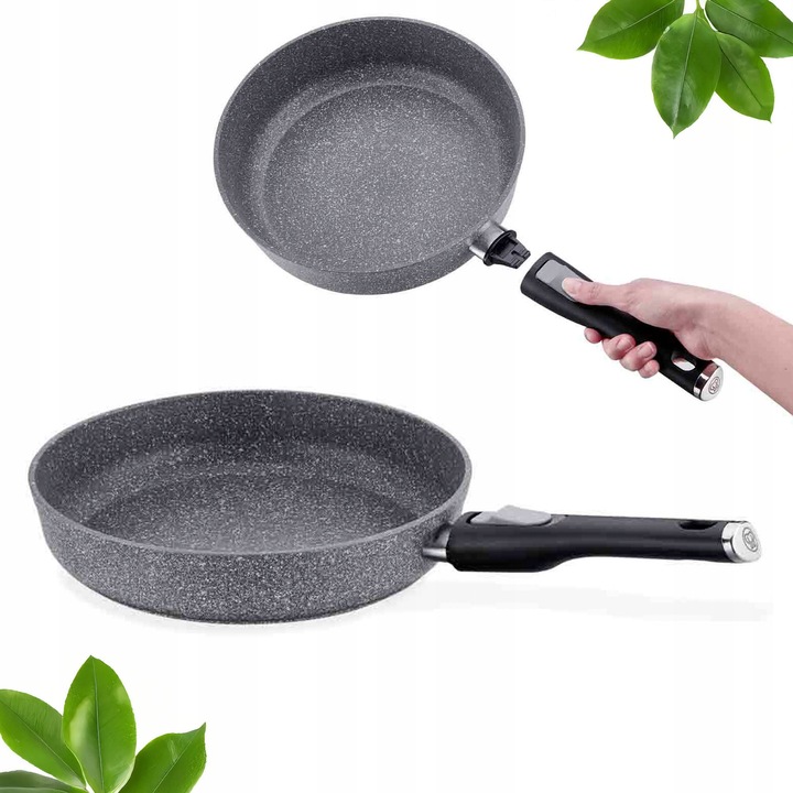 Tigaie Palma, 26cm, aluminiu, non-stick, detasabil, Korkmaz