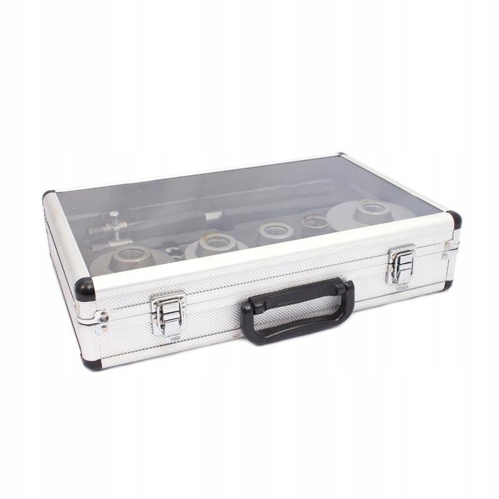 Set burghie coroane SDS Max 9 piese XL, 30x75mm, 40x75mm, 65x75mm, 80x75mm, 100x75mm, cu valiza