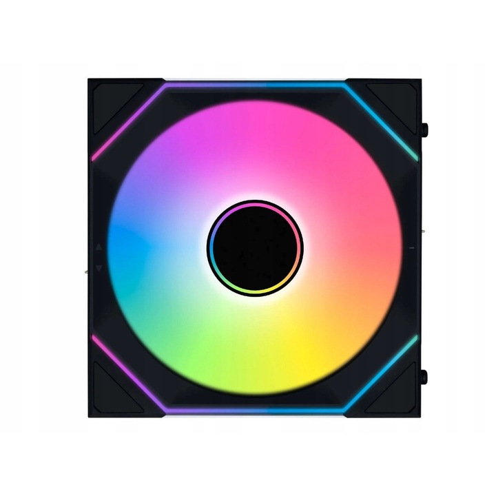 Ventilator PC Lian Li UNI FAN SL-INF Wireless 140 ARGB PWM 140mm, negru