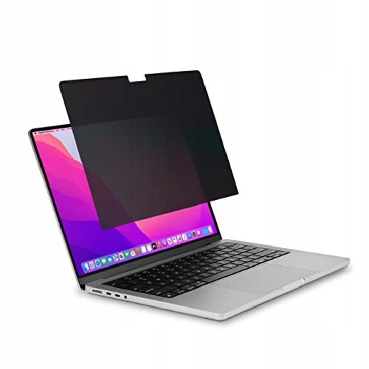 Kensington MagPro Elite adatvédelmi szűrő MacBook Pro 16"-hoz, fekete, mérete 35.2x0.09x22.9cm, mágneses rögzítés