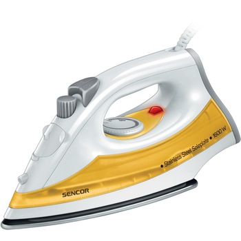 Fier de calcat Sencor SSI 2028YL, 1600W, 360 ° fir rotativ, 200 ml rezervor de apa, Galben Fier de calcat Sencor SSI 2028YL, 1600W, 360 ° fir rotativ, 200 ml rezervor de apa, Galben
