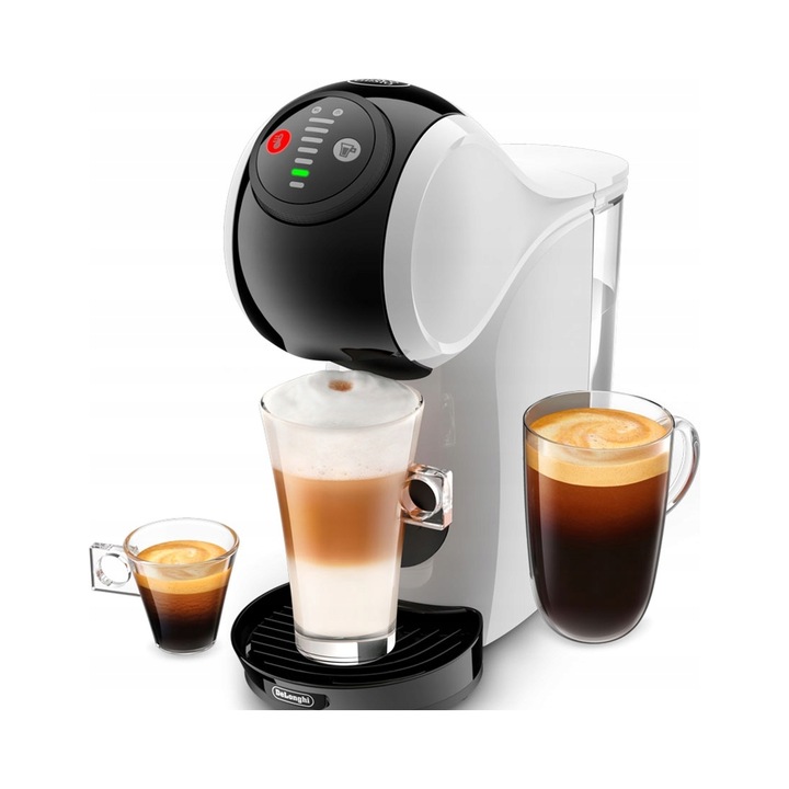 Espressor DeLonghi capsule, 15 bar, functie XL, multicolor